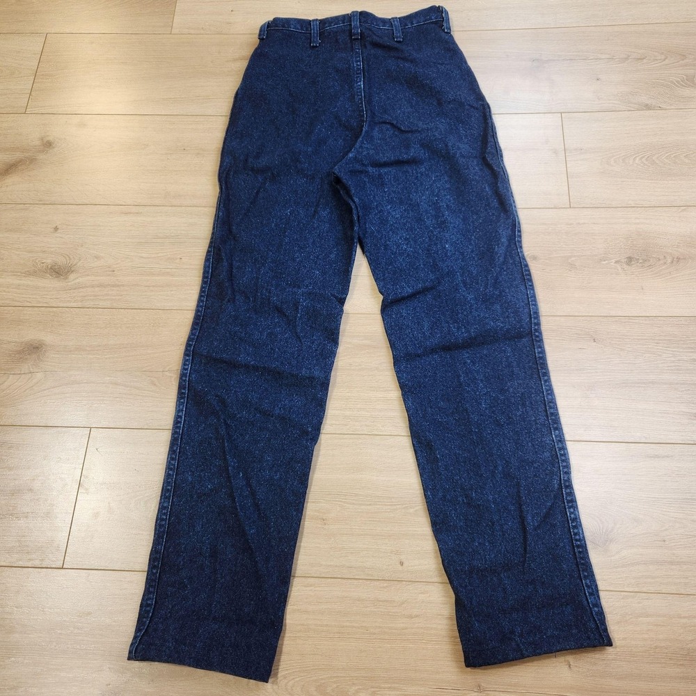 Vintage Wrangler Jeans Womens 9/10x31 Blue High Rise Bareback Western Denim - Picture 2 of 9